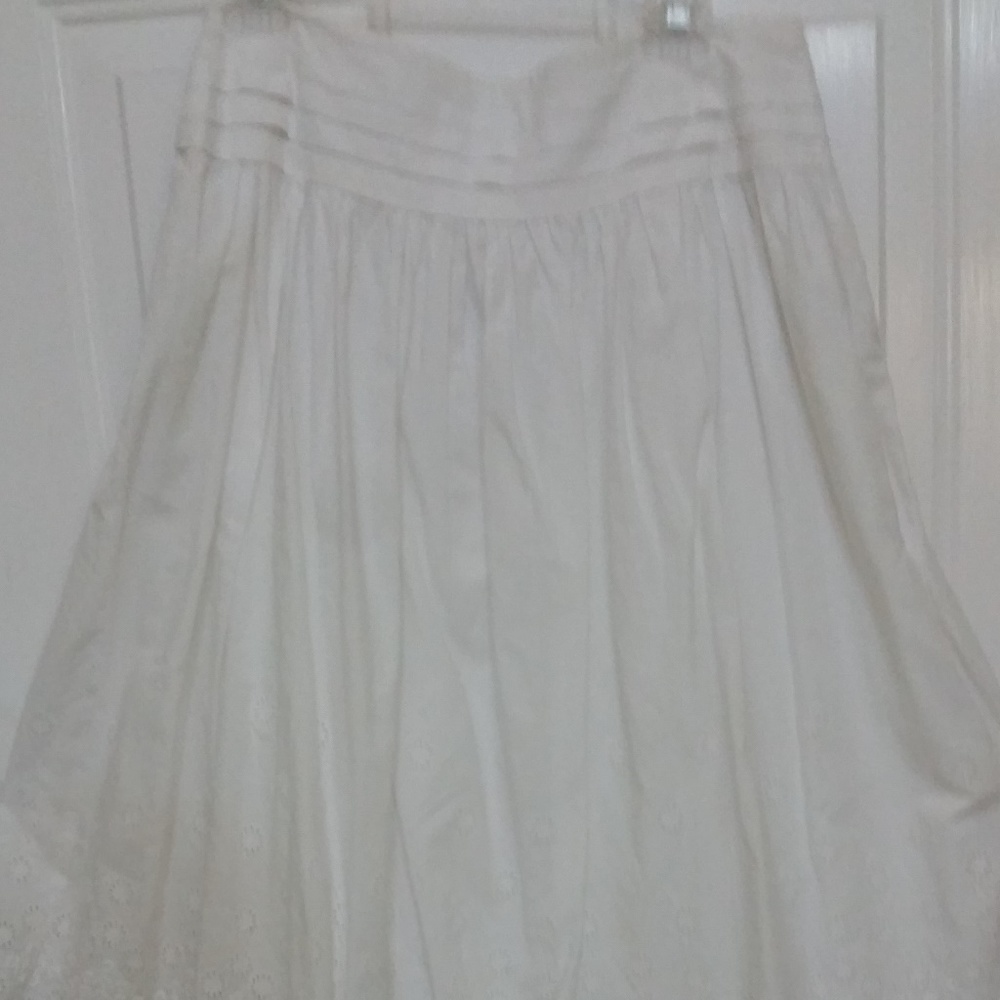 White Madison Studio Skirt